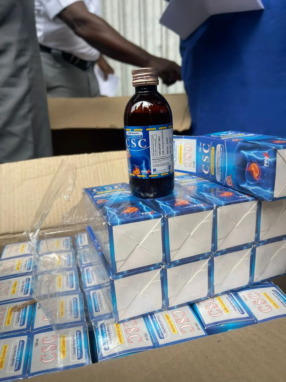 NDLEA Intercepts Codeine Syrup, Loud Consignments Worth Over N2.1 billion .. Arrests 70-Year-old Grandpa