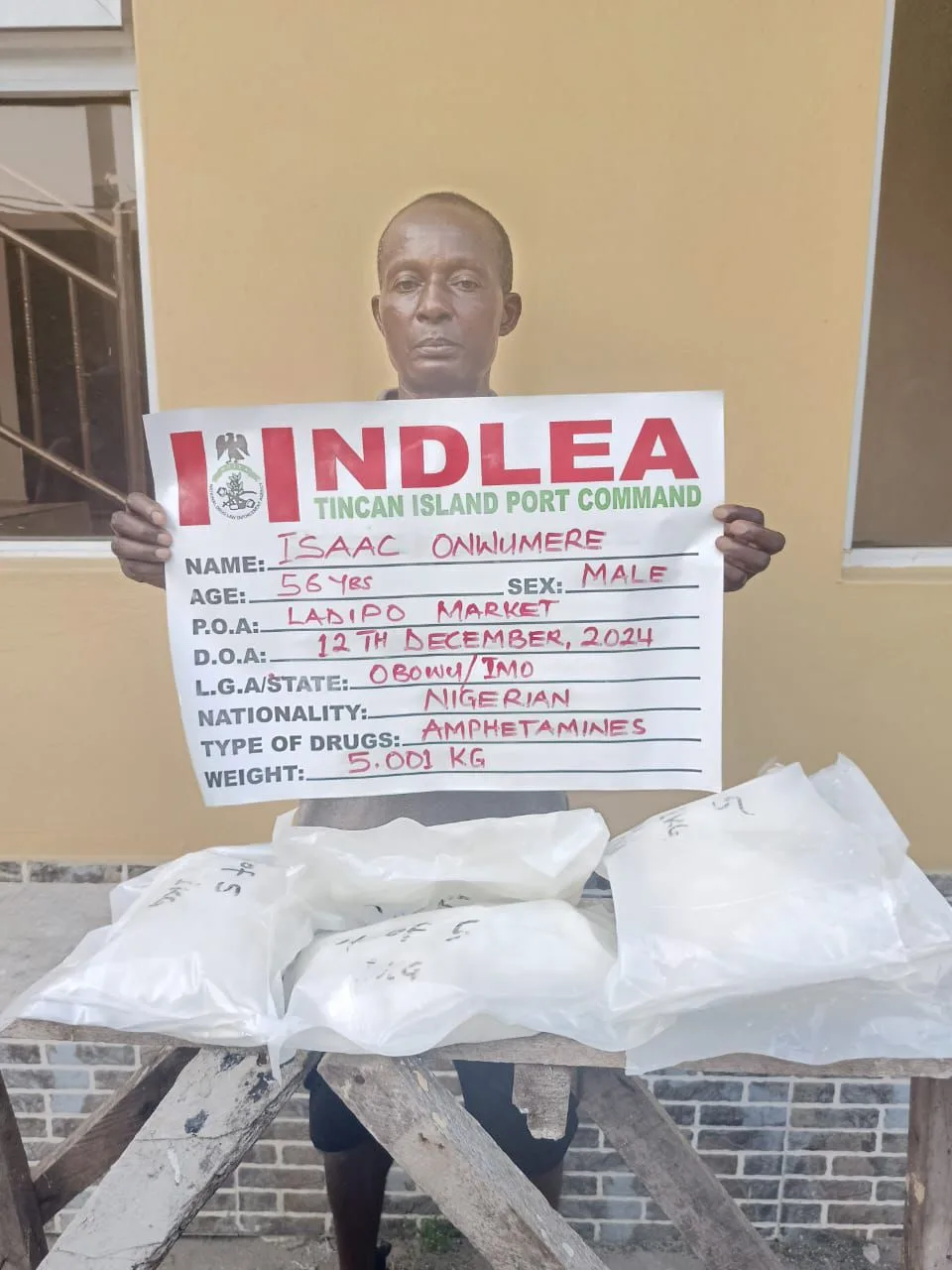 NDLEA intercepts N3.3billion Meth, Loud Christmas shipments in auto parts from Canada