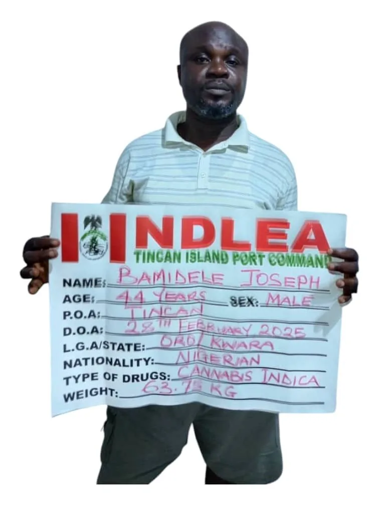 Turkey-bound businessman excretes 120 wraps of cocaine at Kano airport. As NDLEA seizes 5.40kg cocaine going to Owerri; intercepts another shipment concealed in motor parts heading to Angola; 128 parcels of Canadian Loud hidden in mattresses at Tincan; destroys 52,459kg skunk in Delta, Edo forests