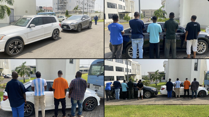 EFCC arrests nine suspected internet fraudsters in Abuja