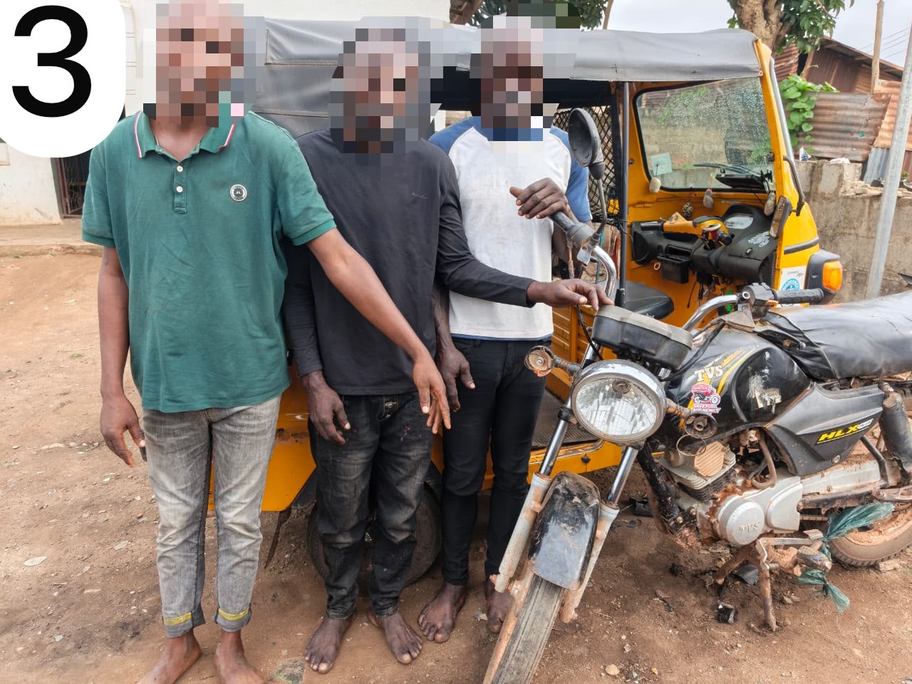 Crackdown On Crime: Ogun Police Nab 11 Suspects In 11 Days, Recover 3 Firearms And 8 Vehicles