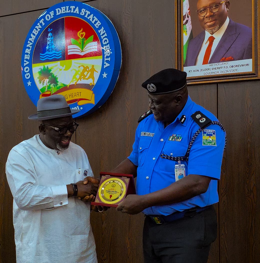 Delta Police Chief Visits Governor Oborevbori, Assures Professionalism And Enhanced Security